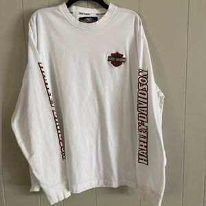 {Vintage} Harley-Davidson Long Sleeve Tee